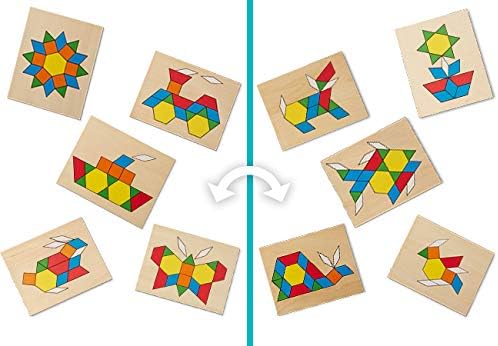 Melissa & Doug Melissa and Doug Pattern Blocks and Boards