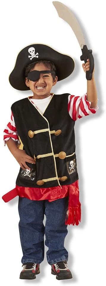 Melissa & Doug Pirate Role Play Costume Set: Pirate Role Play Costume Set