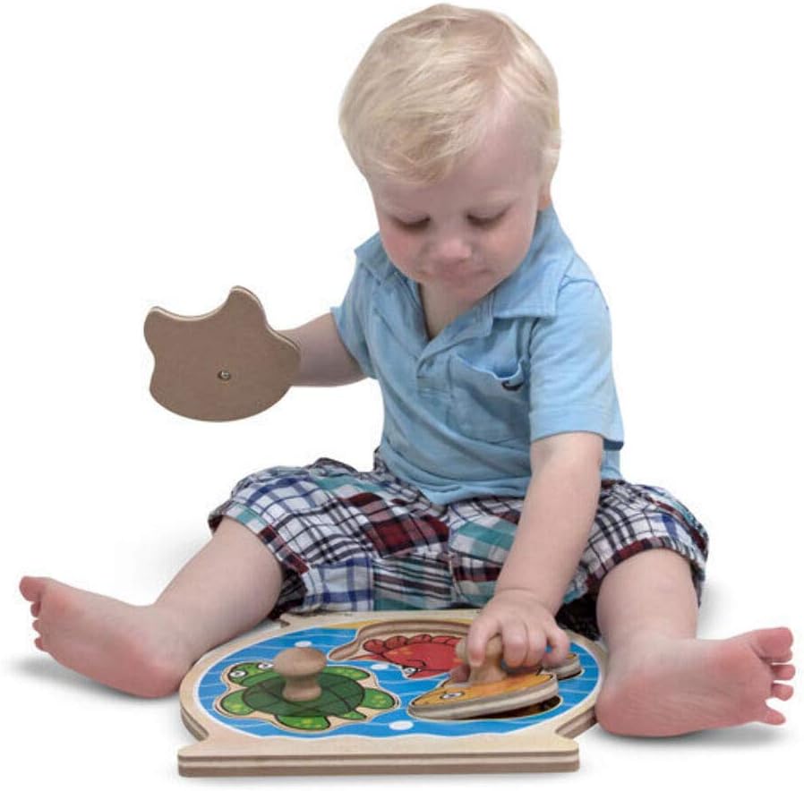 Melissa & Doug and Fish Bowl Jumbo Knob 2056 Educational Toys