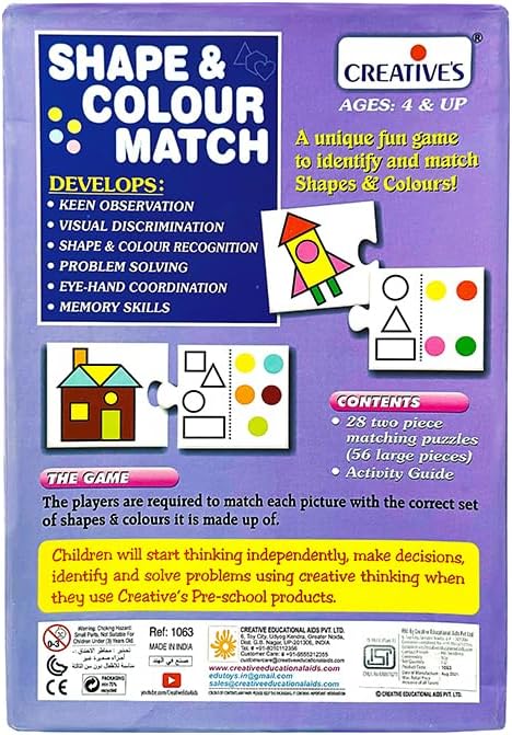 Creative's Shape and Colour Match