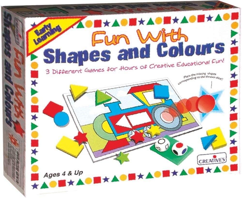 Creative's CRE618 Educational Toys & Games 3 Years & Above,Multi color