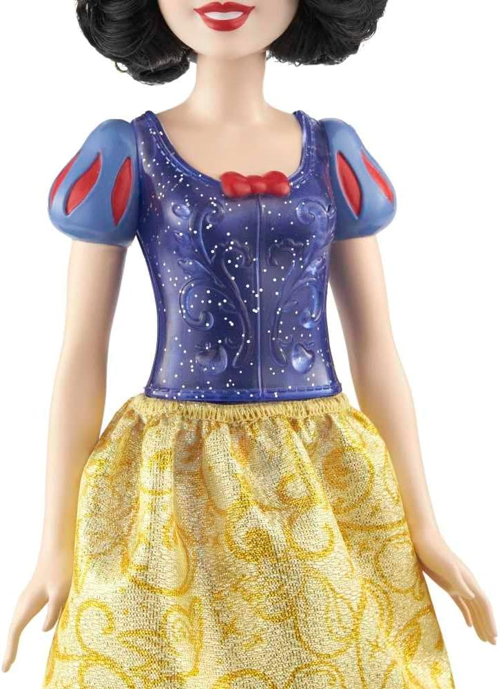 Mattel Disney Princess Tiana Doll in Sparkling Fashion with Removable Skirt, Tiara and Shoes, Posable & Collectible, Inspired by Movie