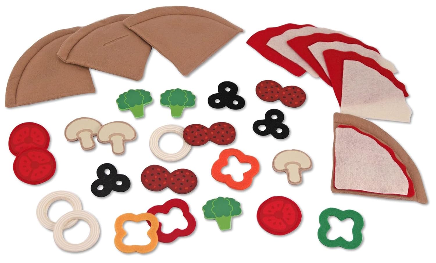 Melissa & Doug Felt Food Pizza Set