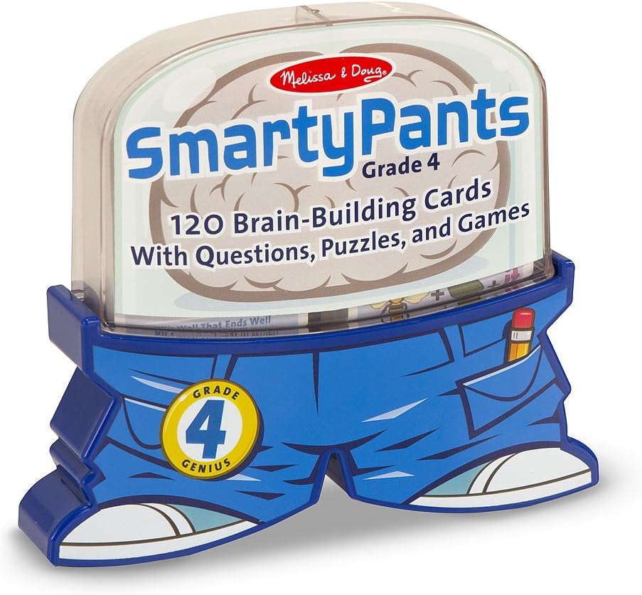 Melissa & Doug 5075 Smarty Pants- 4th Grade Card Set