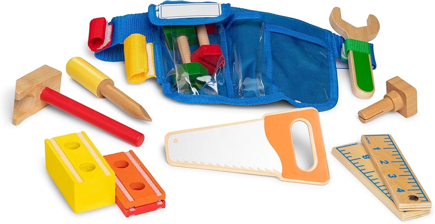 Melissa & Doug and Deluxe Tool Belt Set