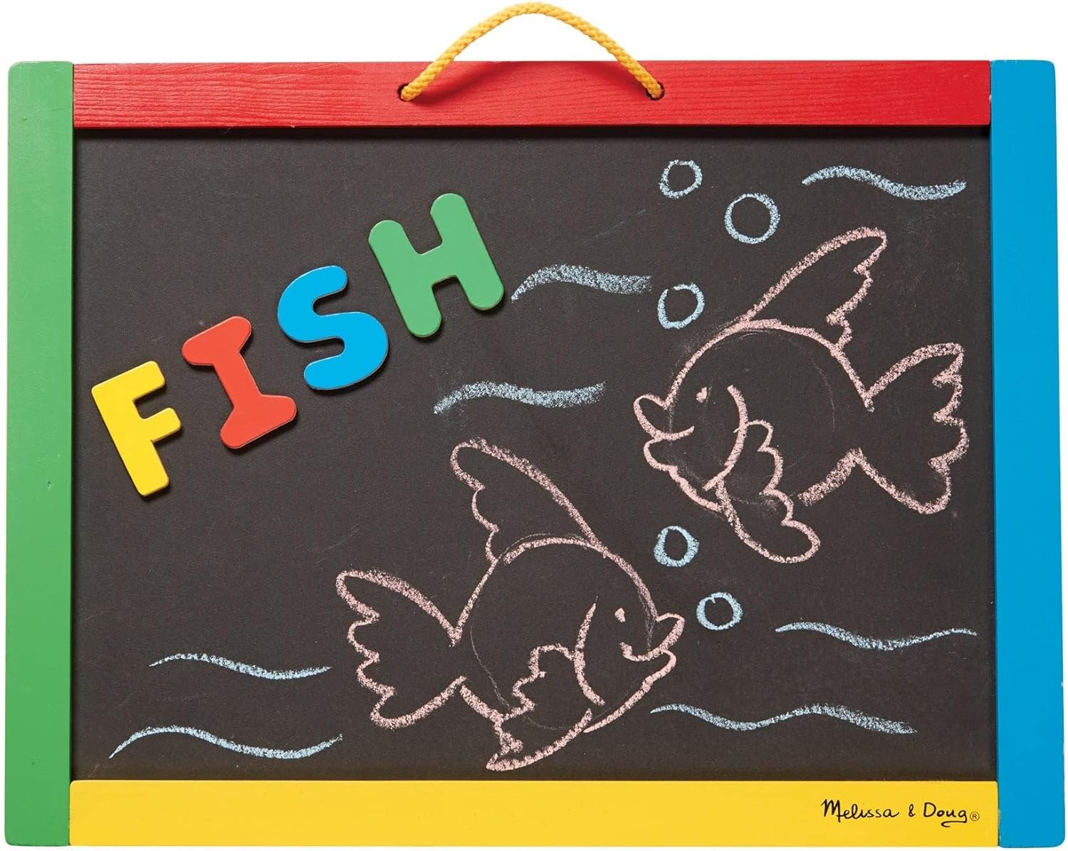 Melissa & Doug Magnetic Chalkboard/Dry-Erase Board 10145 Educational Toys