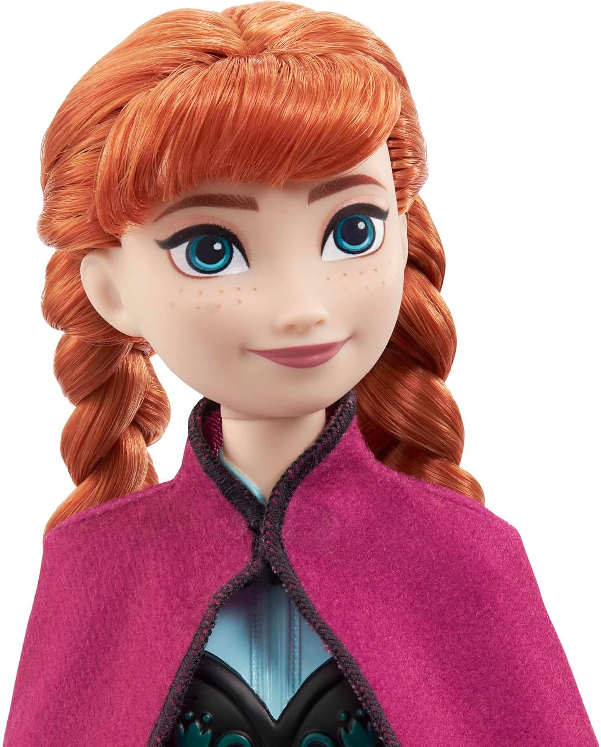 Mattel Disney Princess Dolls, Anna Posable Fashion Doll with Signature Clothing and Accessories, Disney's Frozen Movie Toys