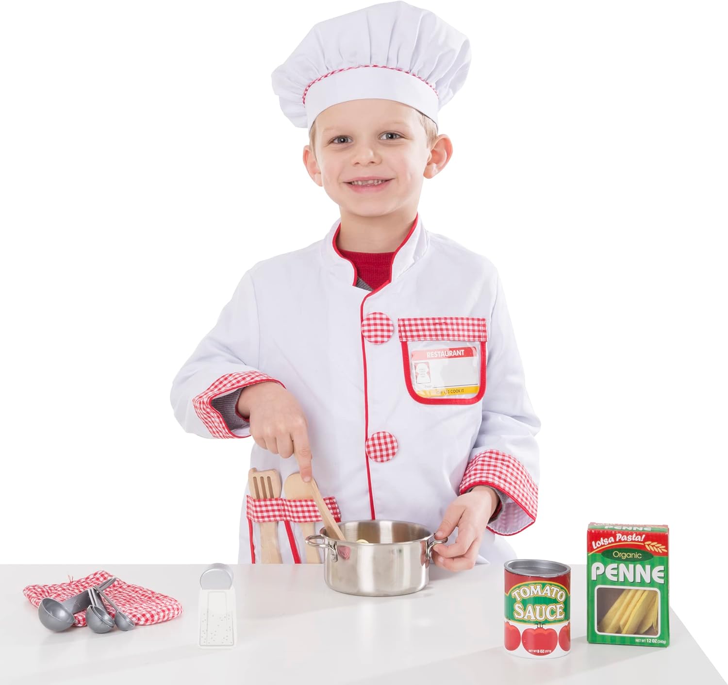 Melissa & Doug and Chef Role Play Costume Set