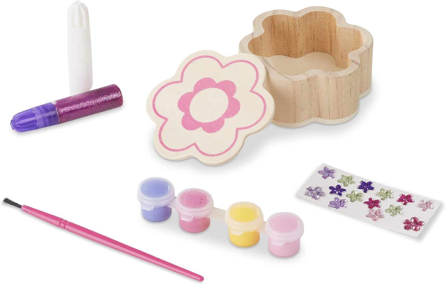 Melissa & Doug and Dyo Flower Box, Multi Color