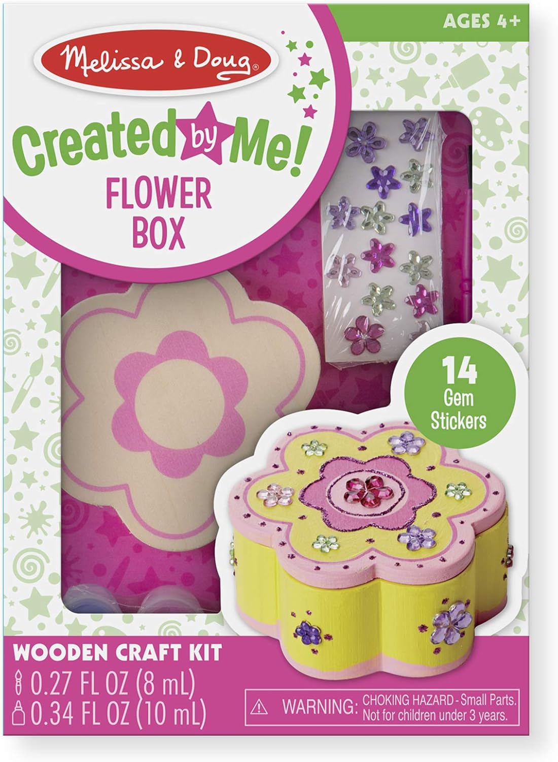 Melissa & Doug and Dyo Flower Box, Multi Color