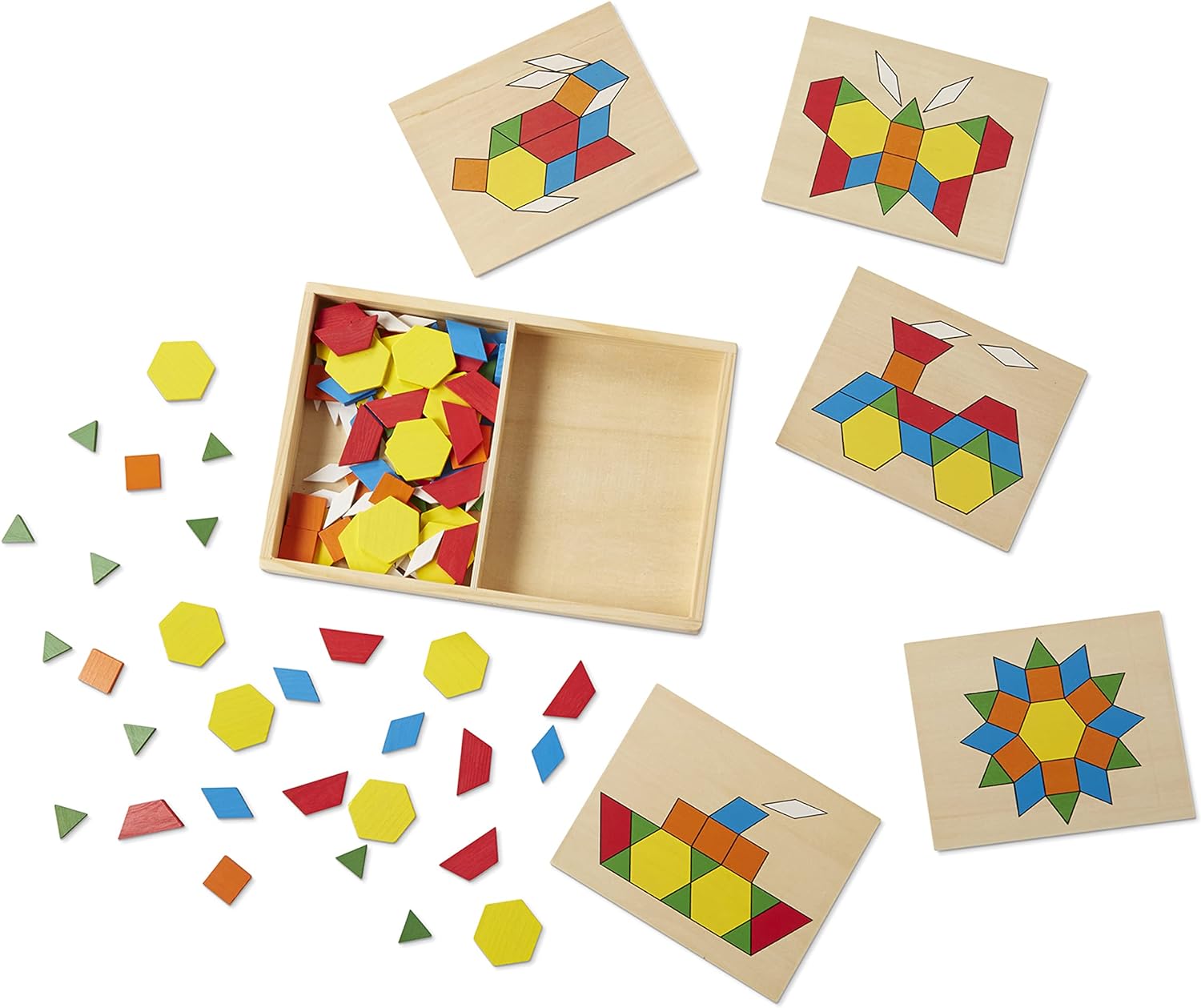 Melissa & Doug Melissa and Doug Pattern Blocks and Boards