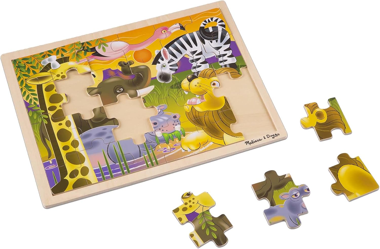 Melissa & Doug Dinosaur Jigsaw (24 pc)