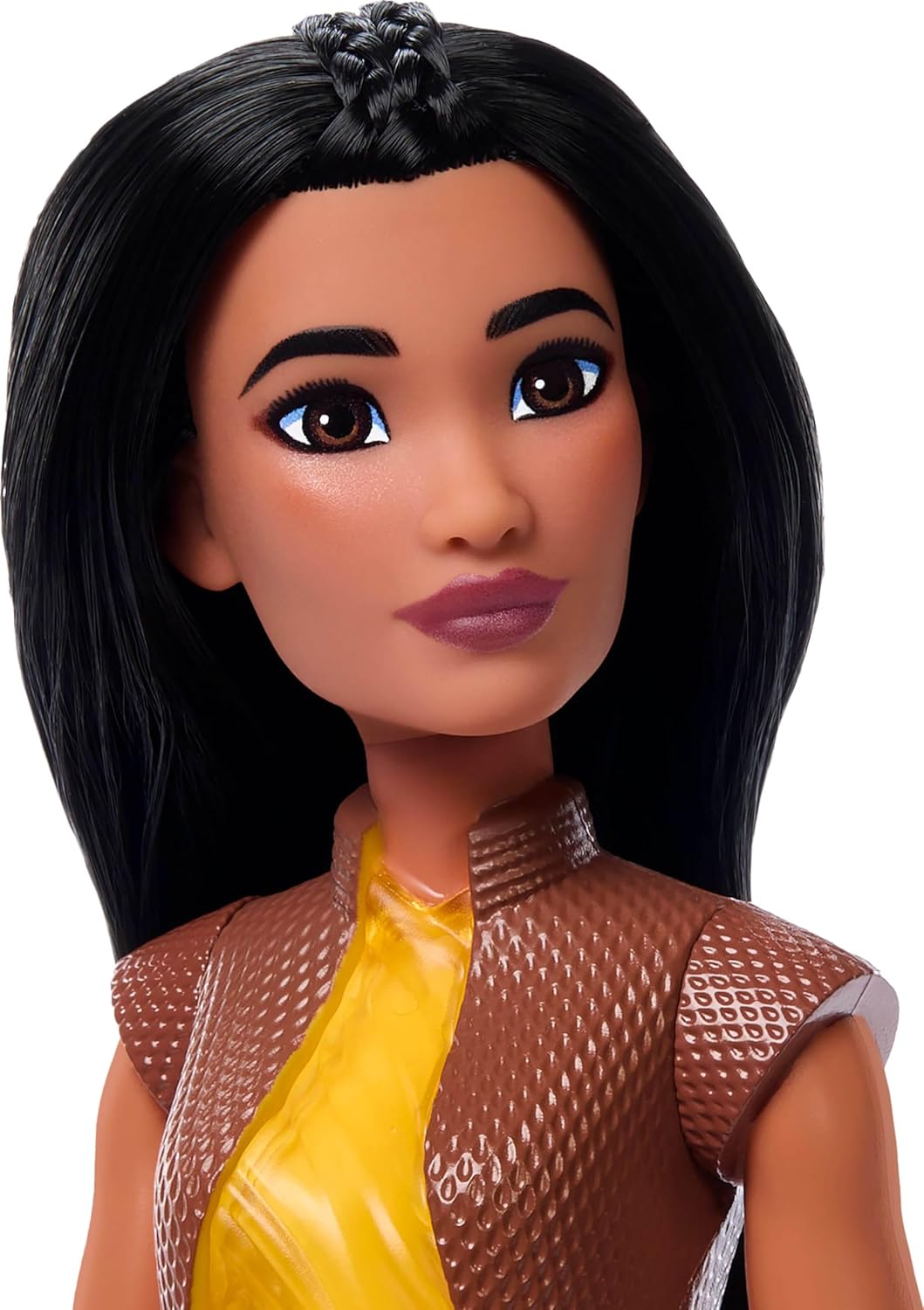 Mattel Disney Princess Tiana Doll in Sparkling Fashion with Removable Skirt, Tiara and Shoes, Posable & Collectible, Inspired by Movie
