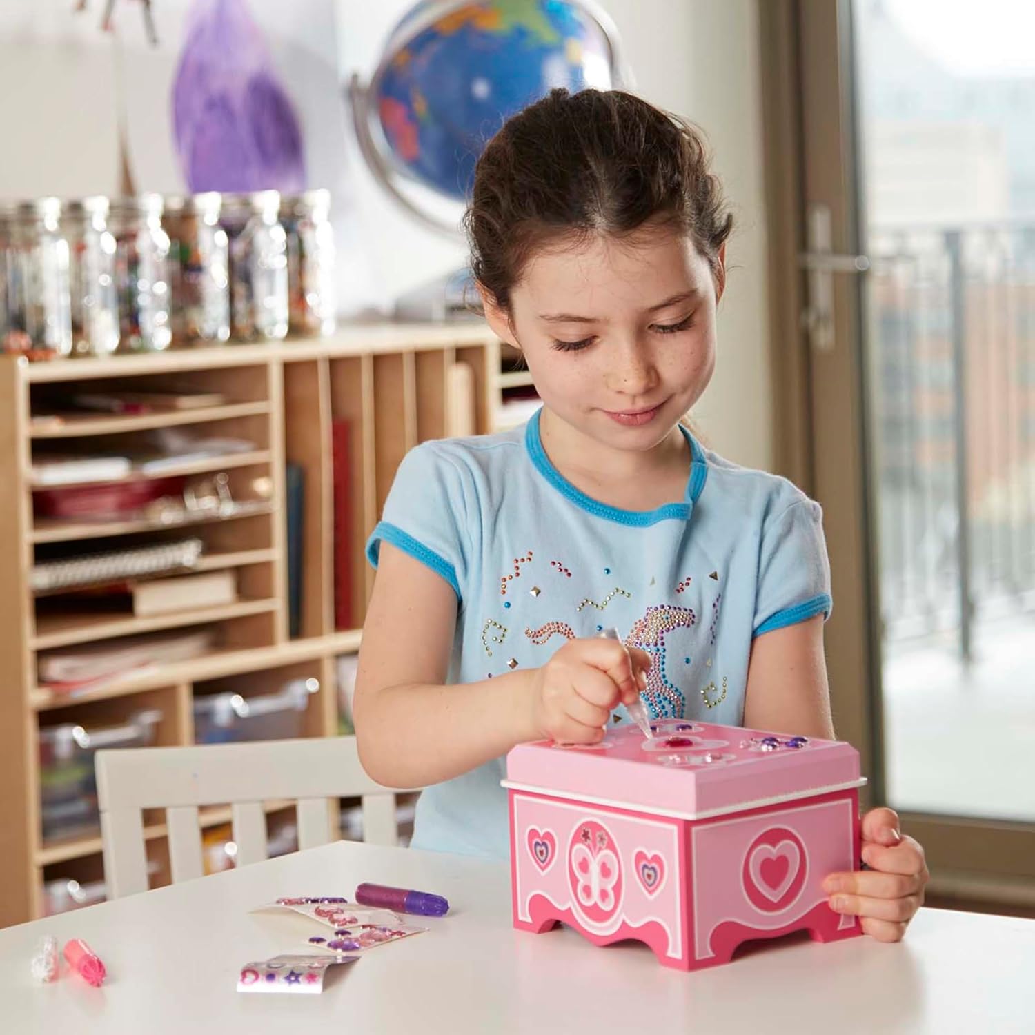 Melissa & Doug Jewelry Box, Multi color, ‎8861 , 1EA