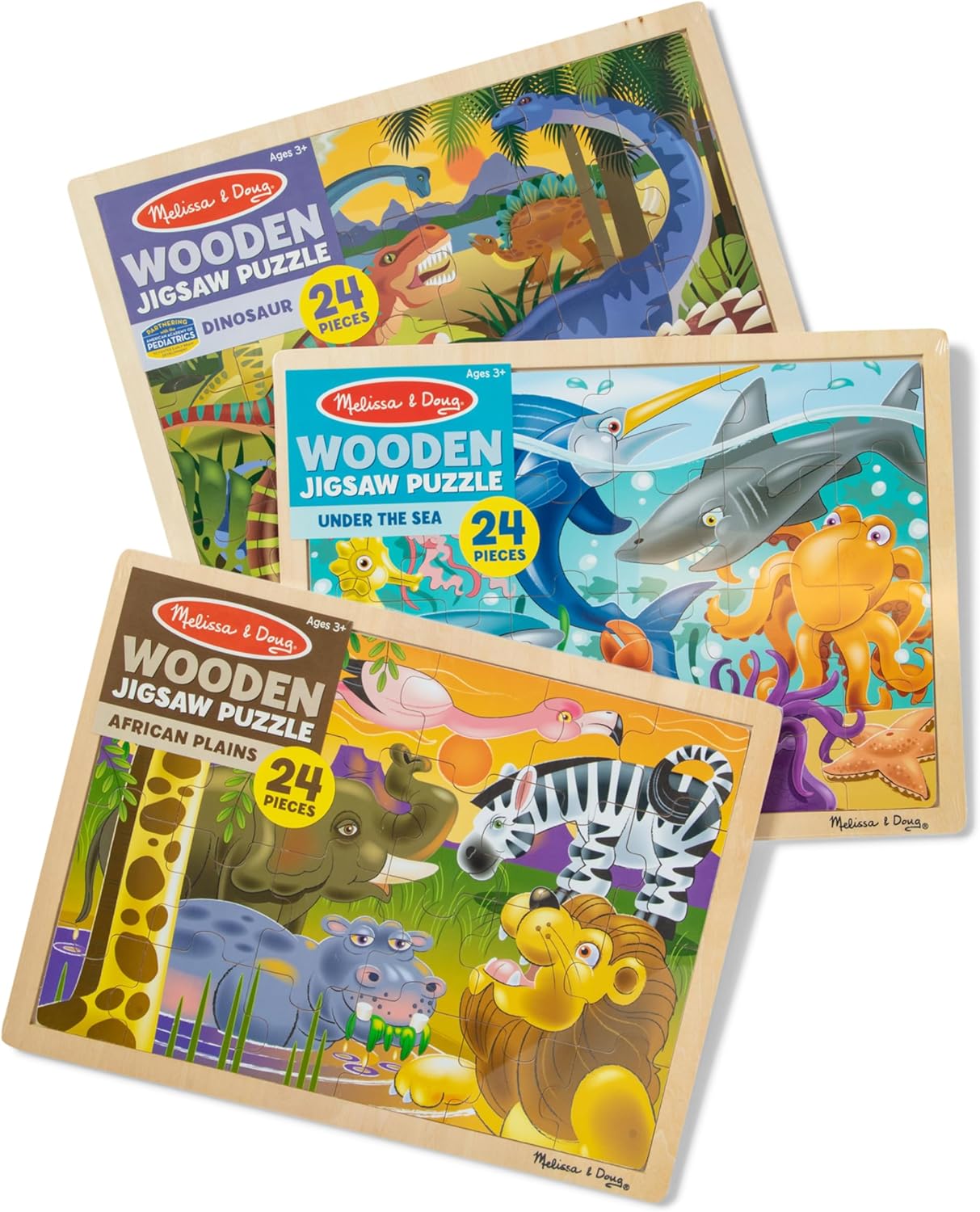 Melissa & Doug Dinosaur Jigsaw (24 pc)