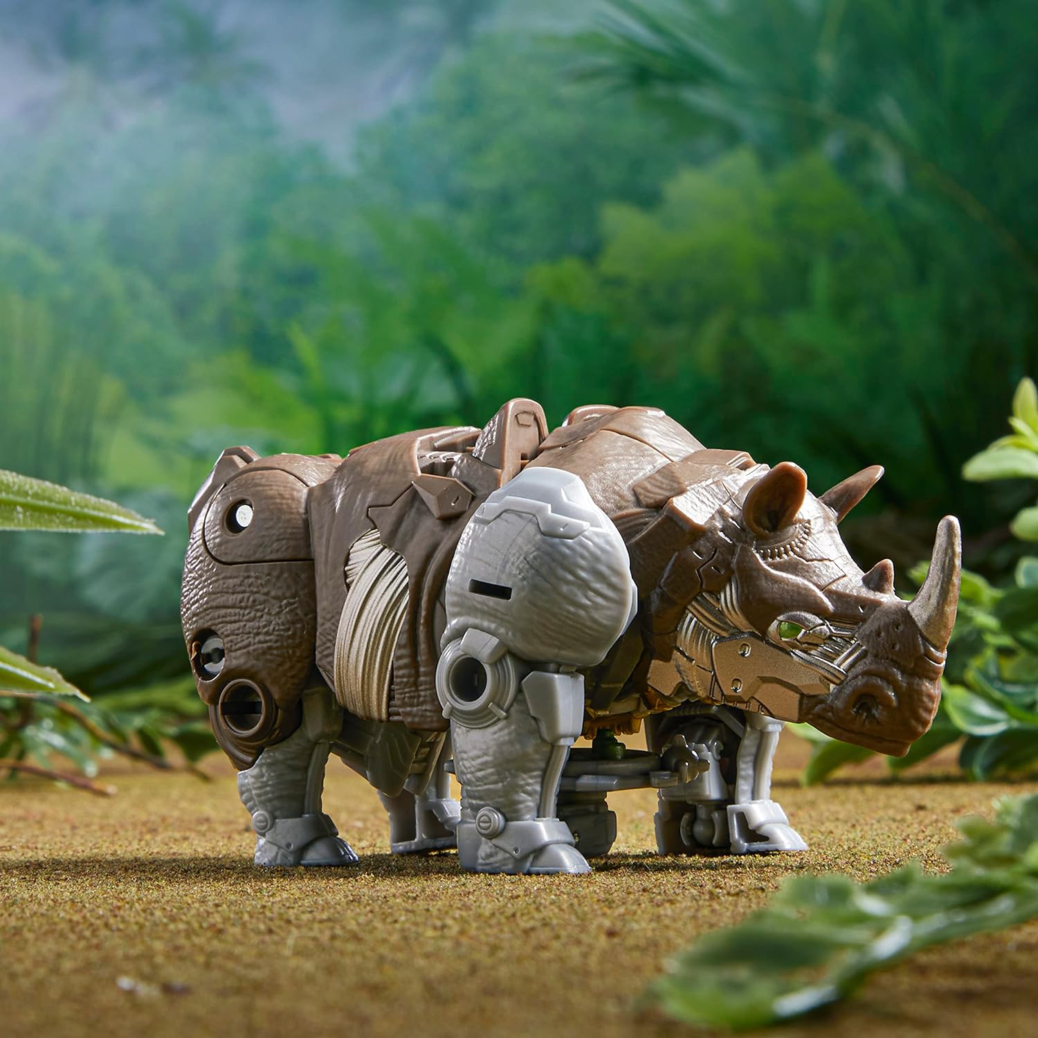 Transformers Toys Transformers: Rise of the Beasts Movie Beast Alliance Battle Changers Rhinox Action Figure, Ages 6 and Up, 4.5 inch