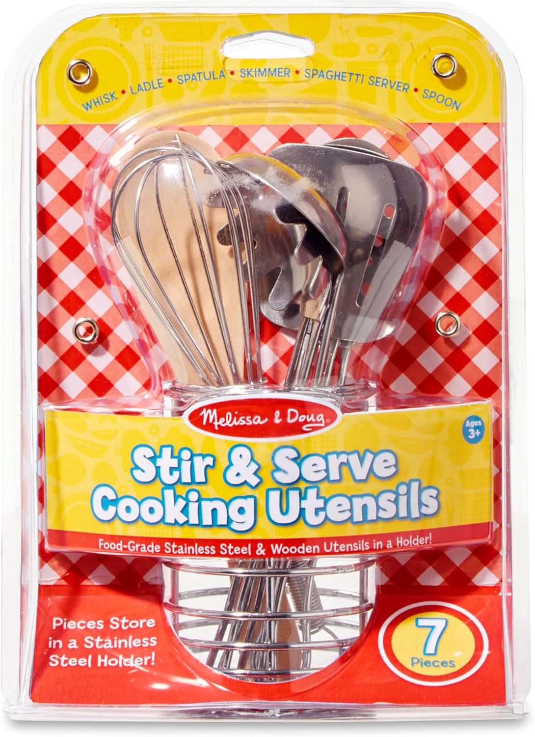 Melissa & Doug and Let's Play House! Stir Serve Cooking Utensils