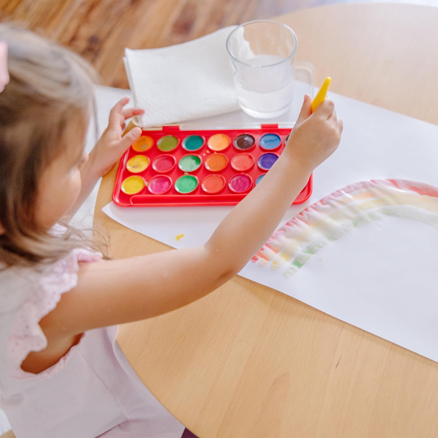 Melissa & Doug Tabletop Easel Paper Roll (12 inches x 75 feet), White