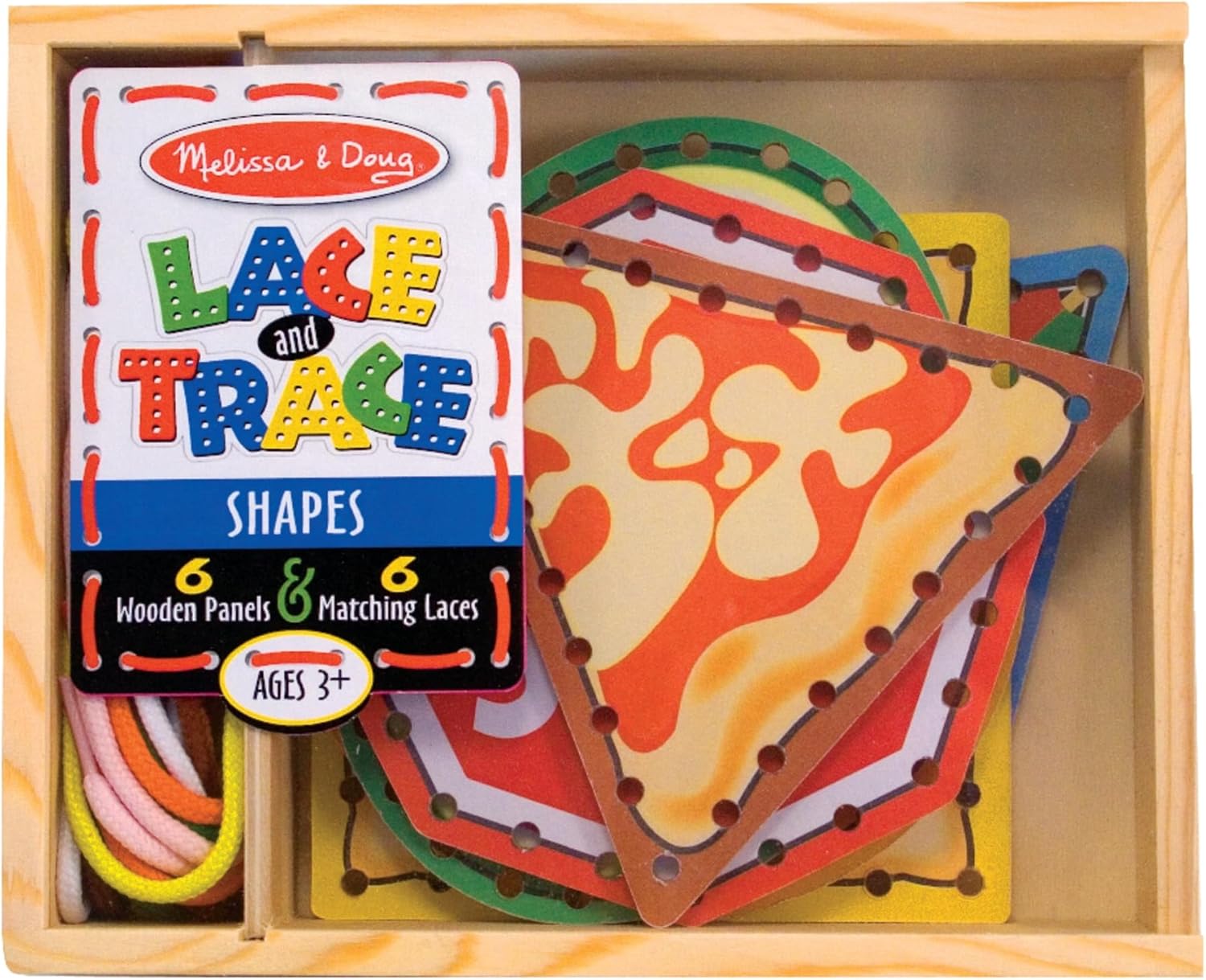 Melissa & Doug (Shapes) - Lace Trace Shapes