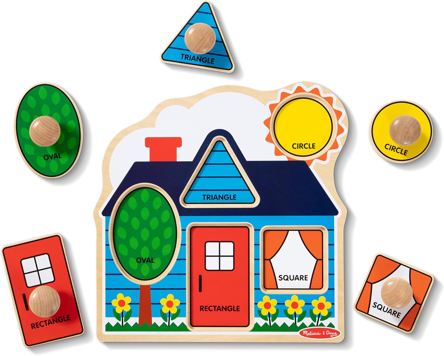Melissa & Doug and House Pets Jumbo Knob