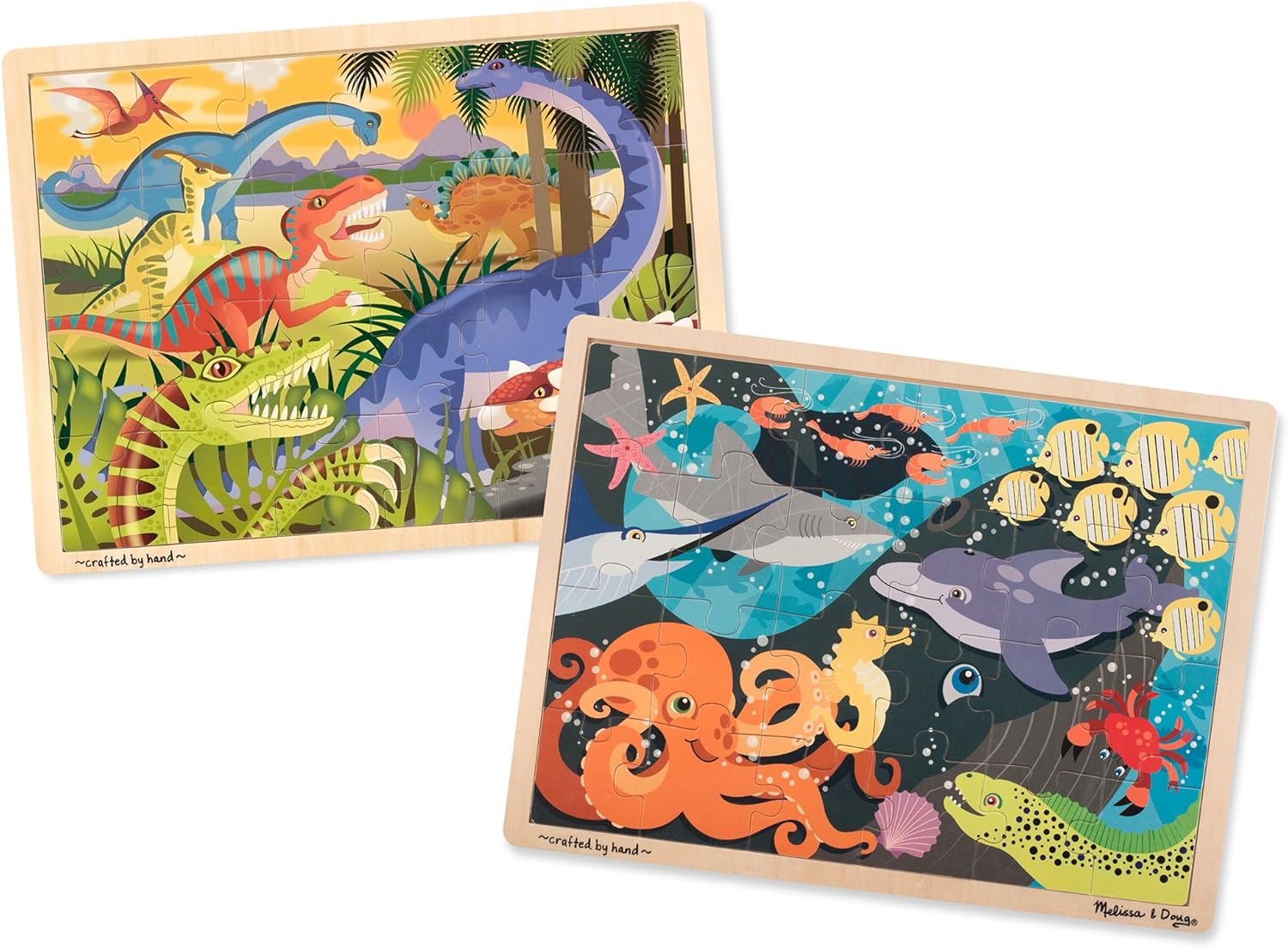 Melissa & Doug Dinosaur Jigsaw (24 pc)