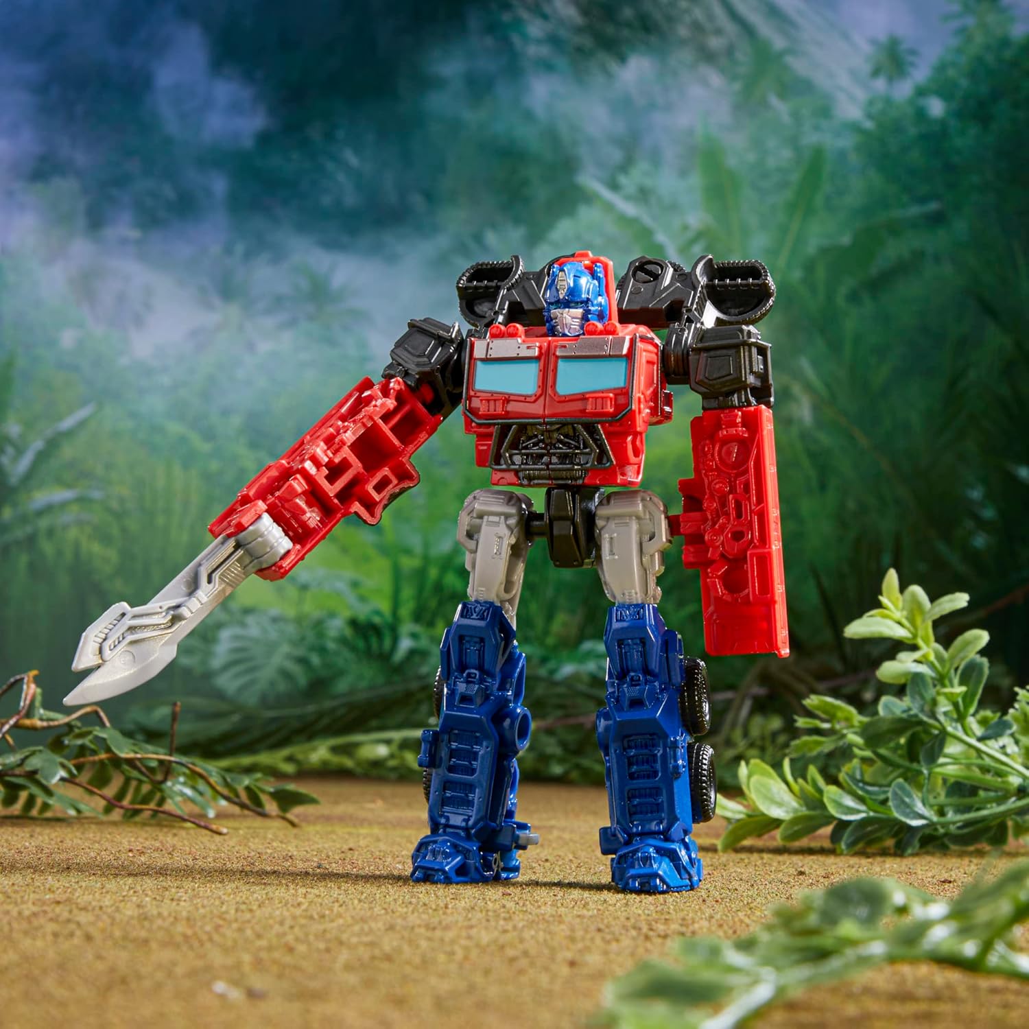 Transformers Toys Transformers: Rise of the Beasts Movie Beast Alliance Battle Changers Optimus Prime Action Figure, Ages 6 and Up, 4.5 inch