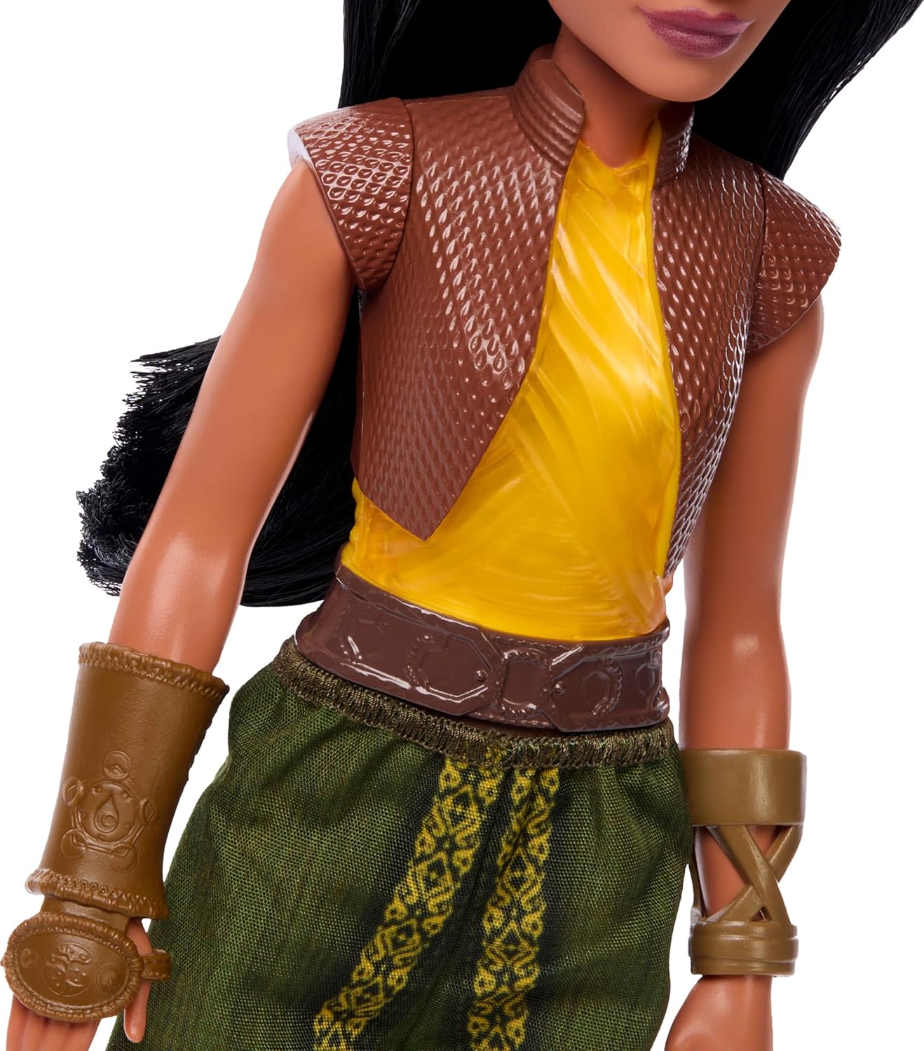 Mattel Disney Princess Tiana Doll in Sparkling Fashion with Removable Skirt, Tiara and Shoes, Posable & Collectible, Inspired by Movie