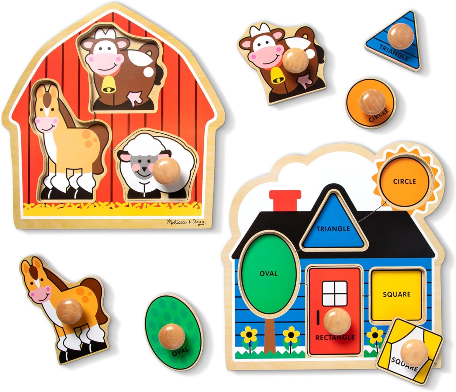 Melissa & Doug and House Pets Jumbo Knob