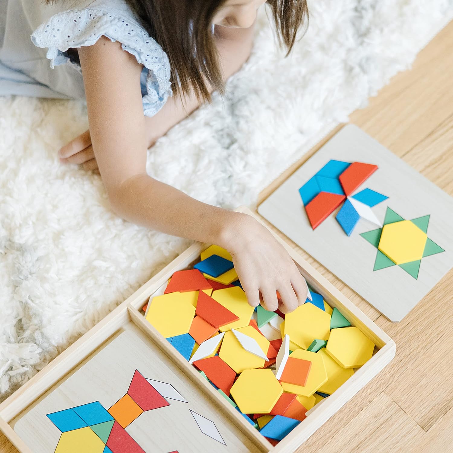 Melissa & Doug Melissa and Doug Pattern Blocks and Boards