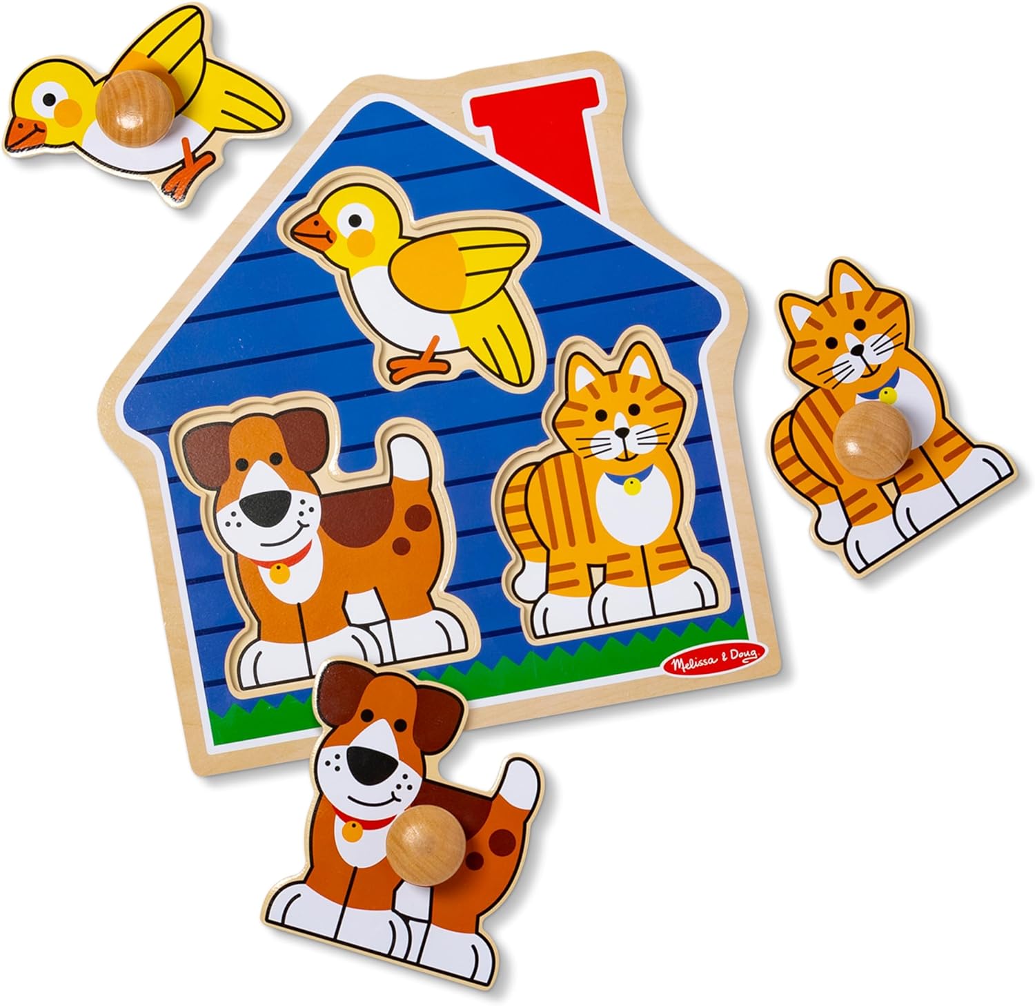 Melissa & Doug and House Pets Jumbo Knob