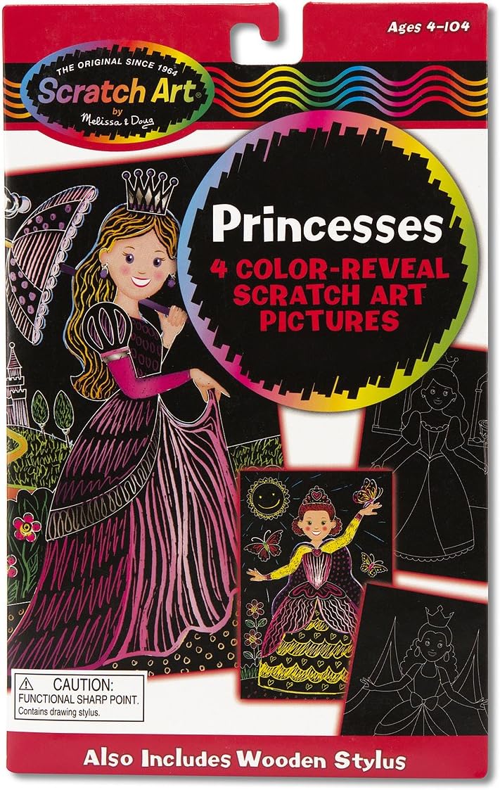Melissa & Doug and 5958 Colour-Reveal Pictures - Princess