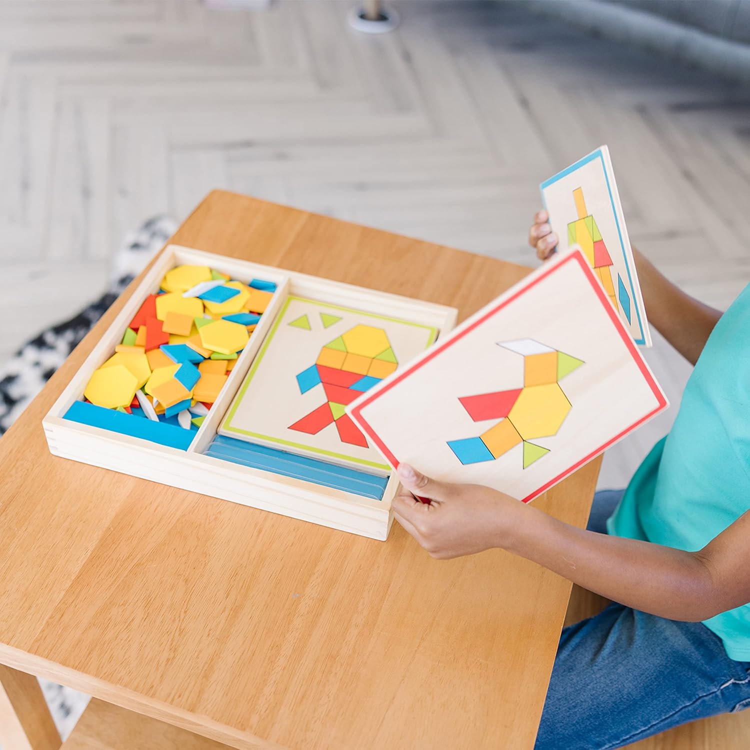 Melissa & Doug Melissa and Doug Pattern Blocks and Boards