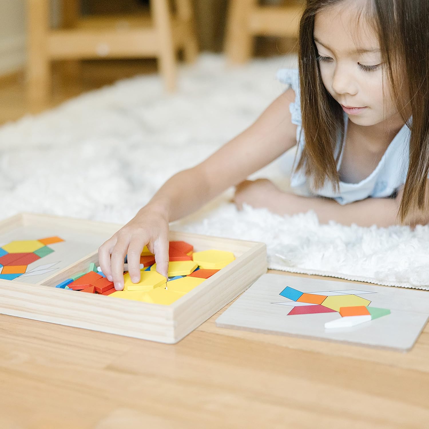 Melissa & Doug Melissa and Doug Pattern Blocks and Boards