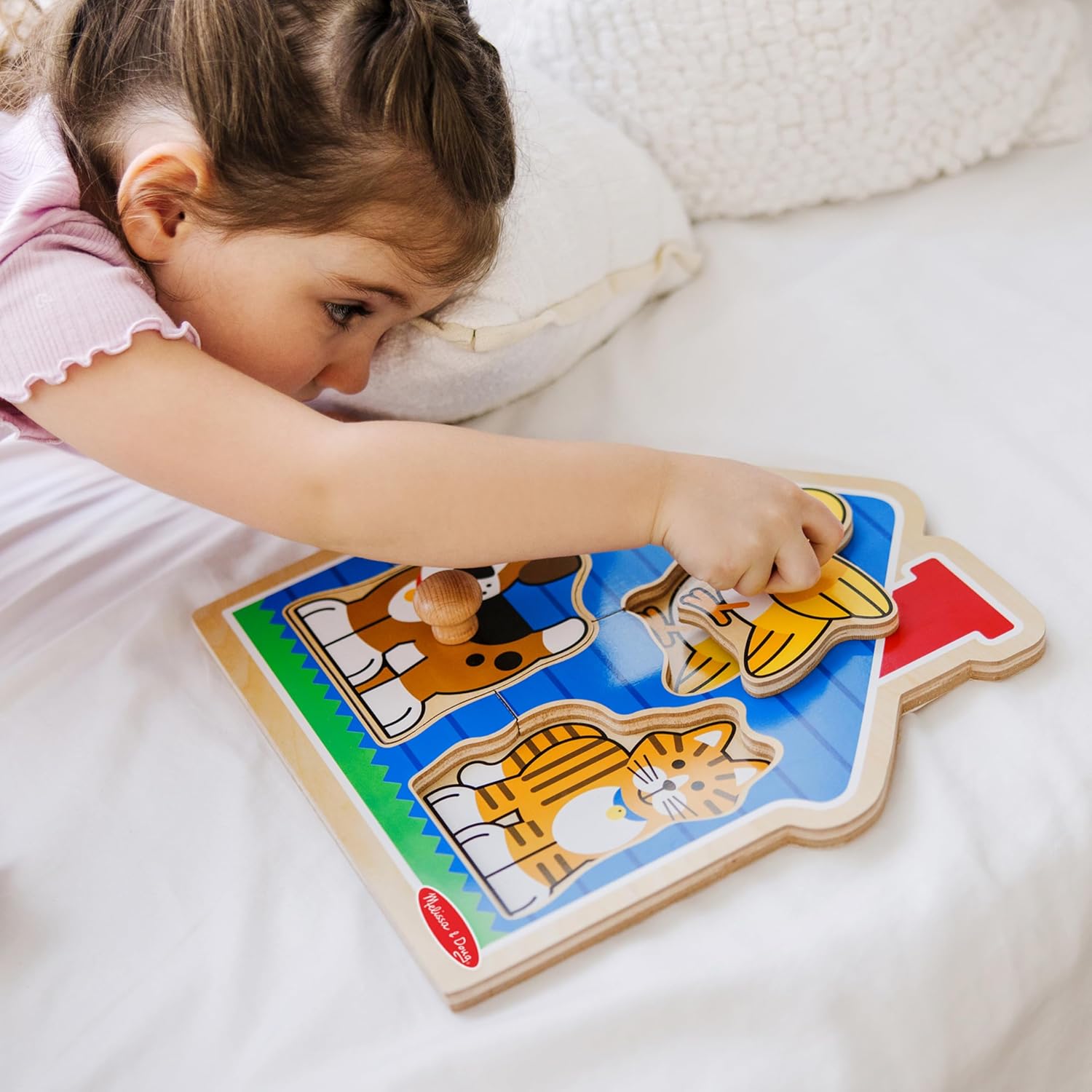 Melissa & Doug and Jungle Friends (Safari) Jumbo Knob 3375 - Activity and Amusement