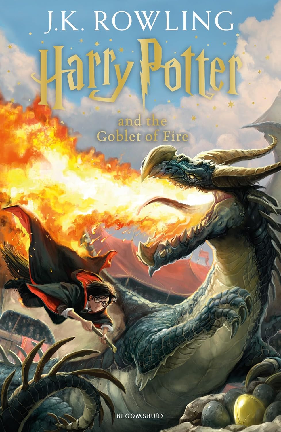 Harry Potter and the Goblet of Fire by J. K. Rowling Paperback