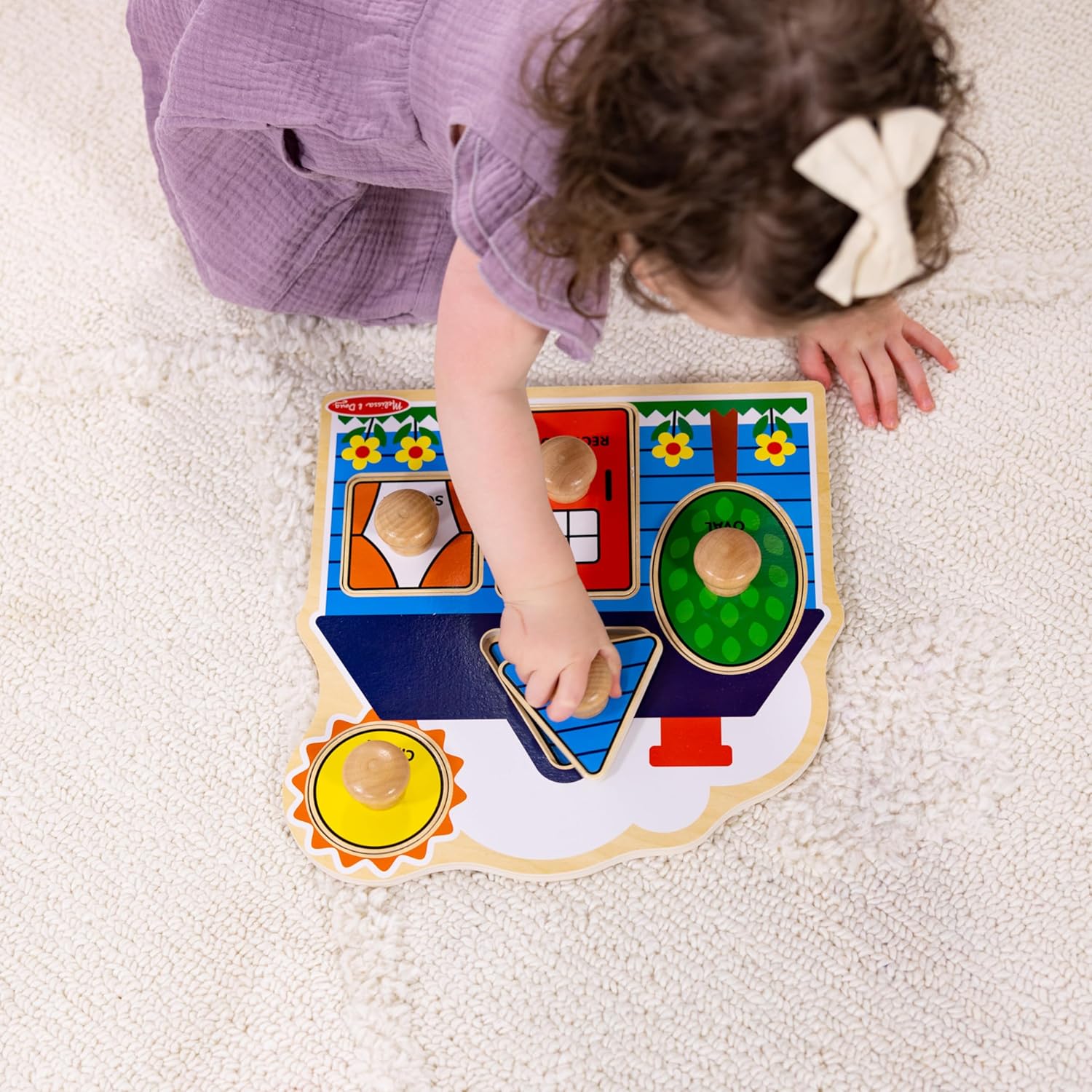 Melissa & Doug and Jungle Friends (Safari) Jumbo Knob 3375 - Activity and Amusement
