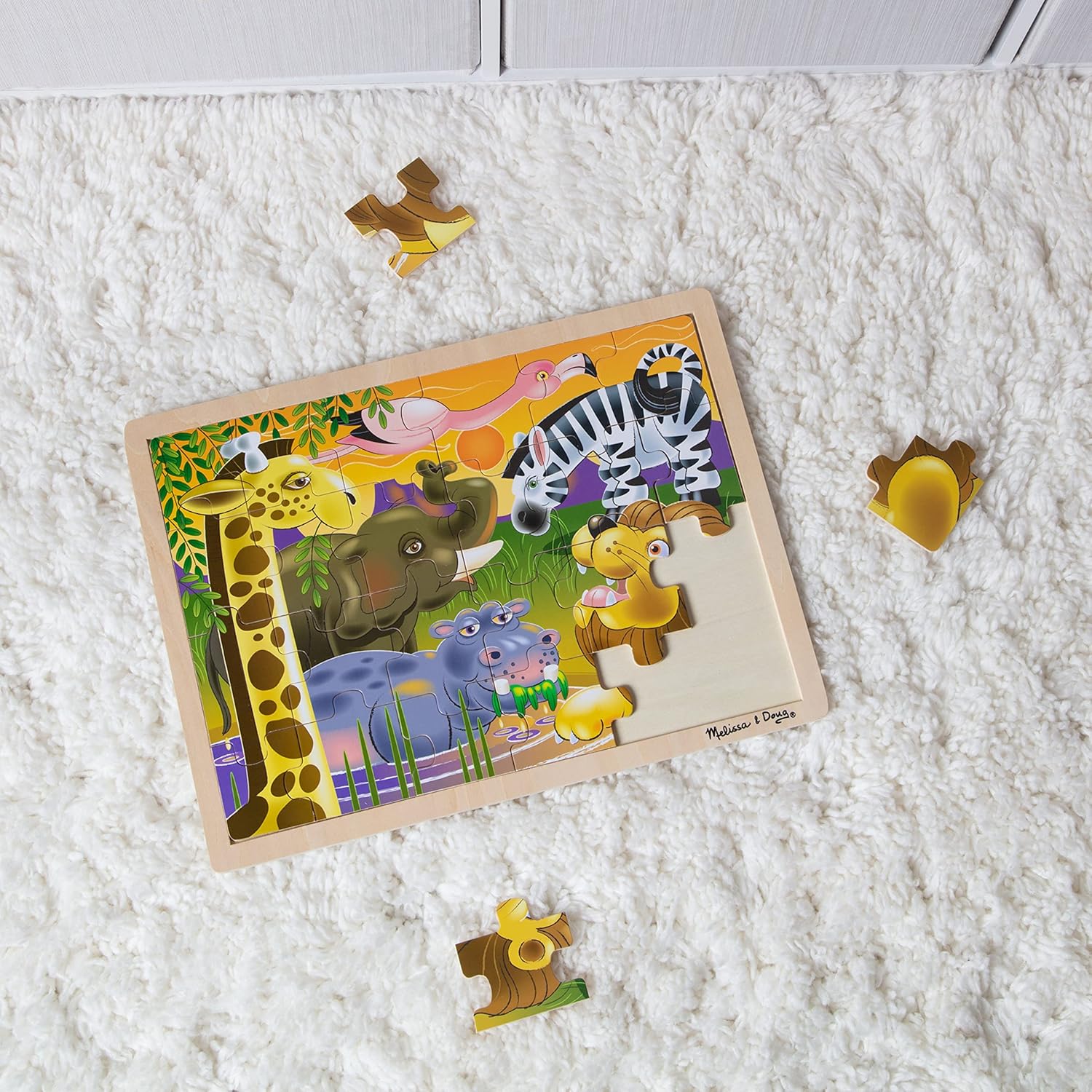 Melissa & Doug Dinosaur Jigsaw (24 pc)