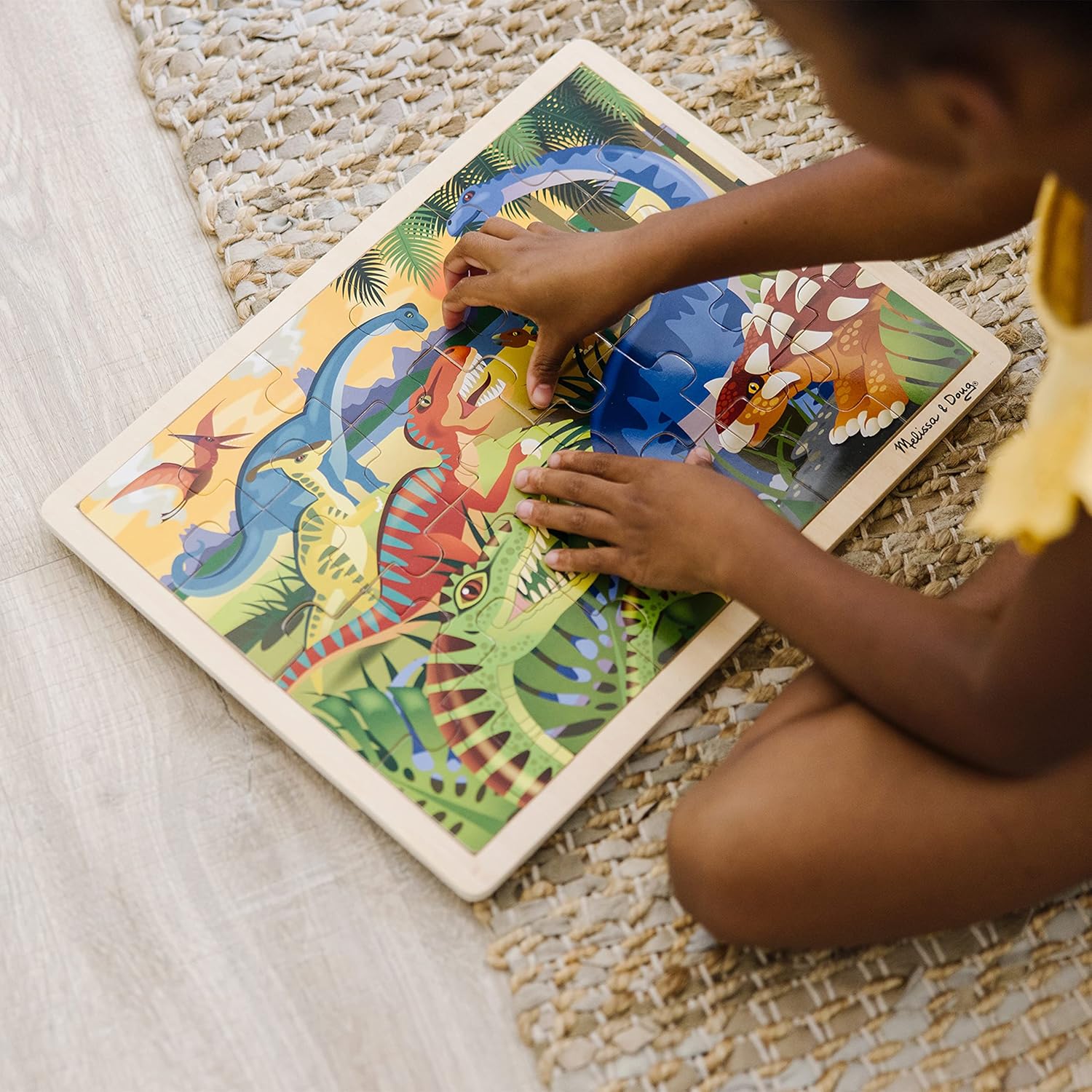 Melissa & Doug Dinosaur Jigsaw (24 pc)