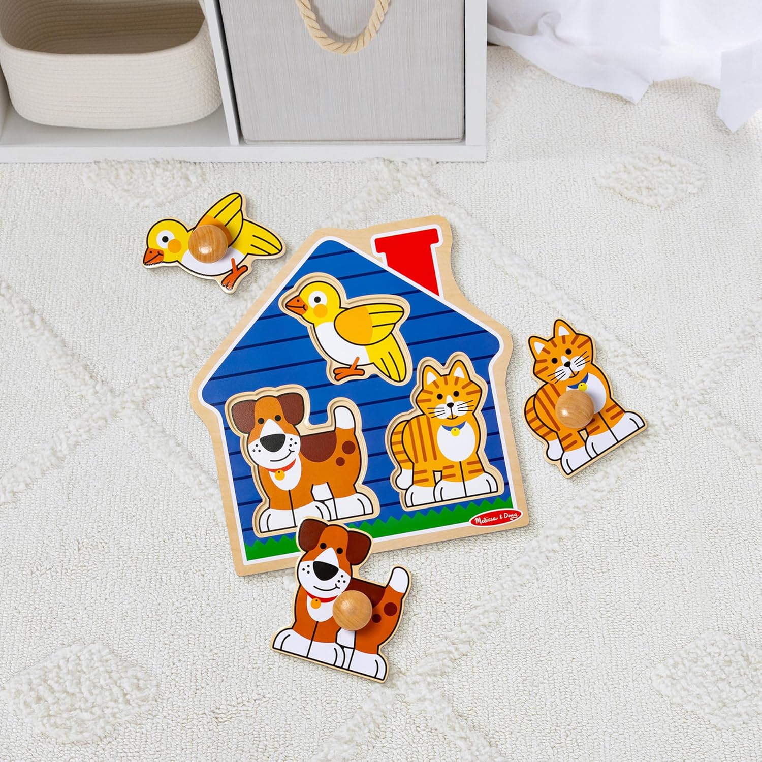 Melissa & Doug and Jungle Friends (Safari) Jumbo Knob 3375 - Activity and Amusement