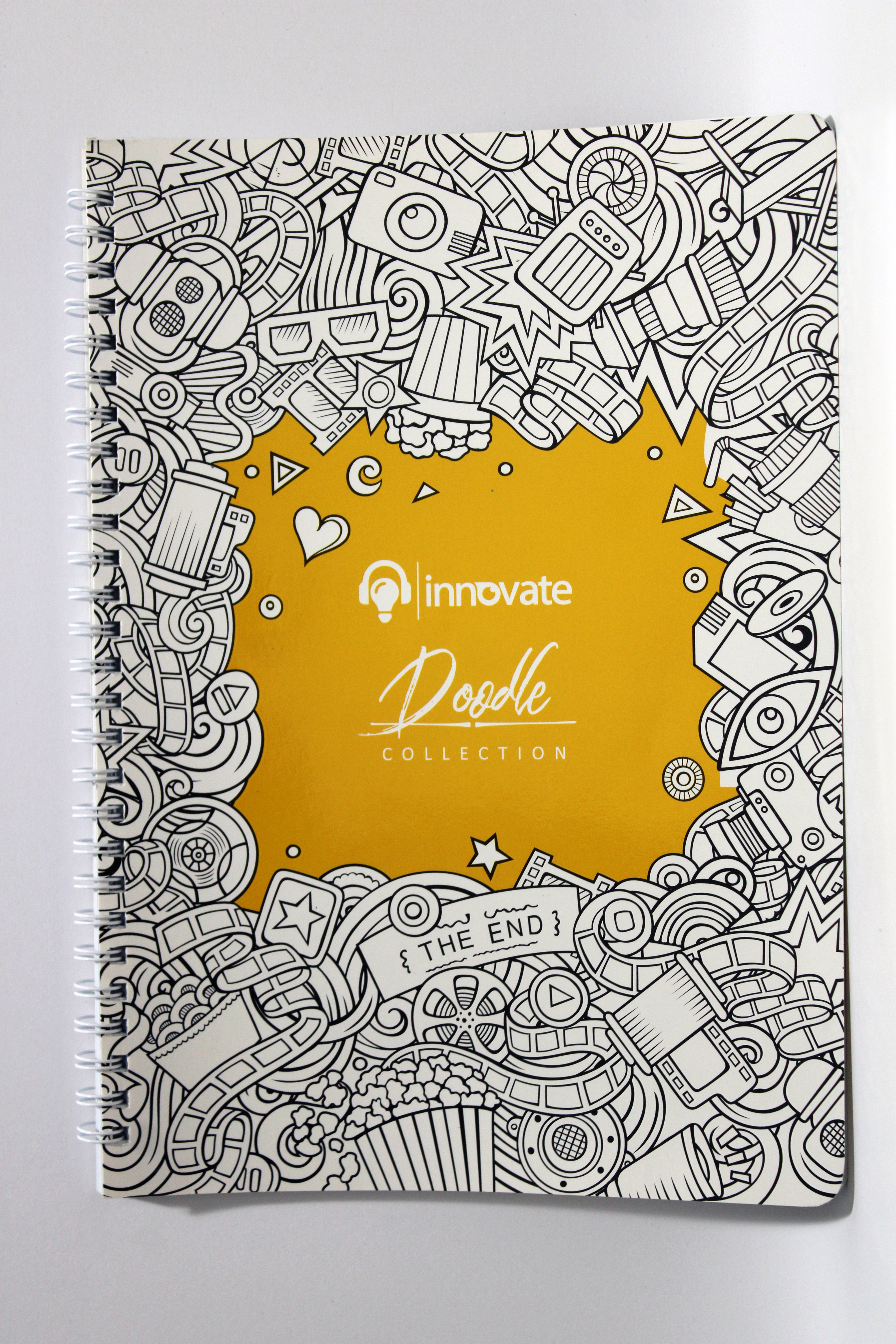 Innovate Wilderness B5 Collection Spiral Notebooks Set, Tropical Wildlife Designs