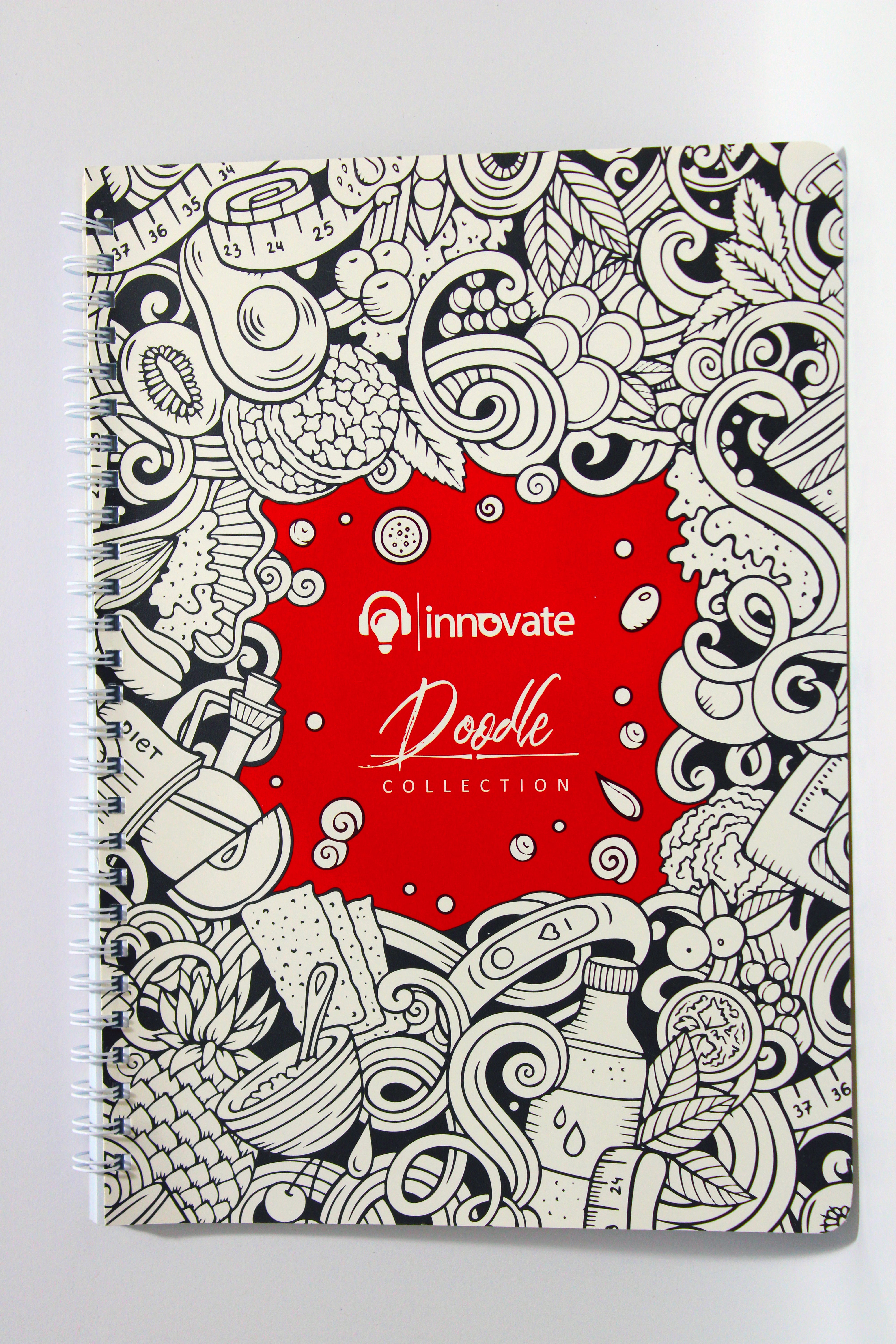 Innovate Wilderness B5 Collection Spiral Notebooks Set, Tropical Wildlife Designs